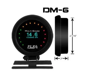 PLX DM-6 Gauge / Display unit (Gen 4)