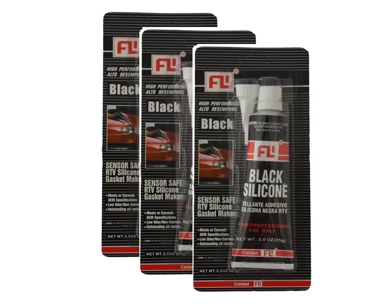 RTV Black 85g (3.0oz) 3-Pack Deal