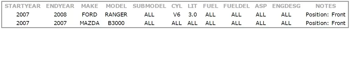 07-08 Ranger B3000 3.0L Cat RIGHTONLY - Image 2
